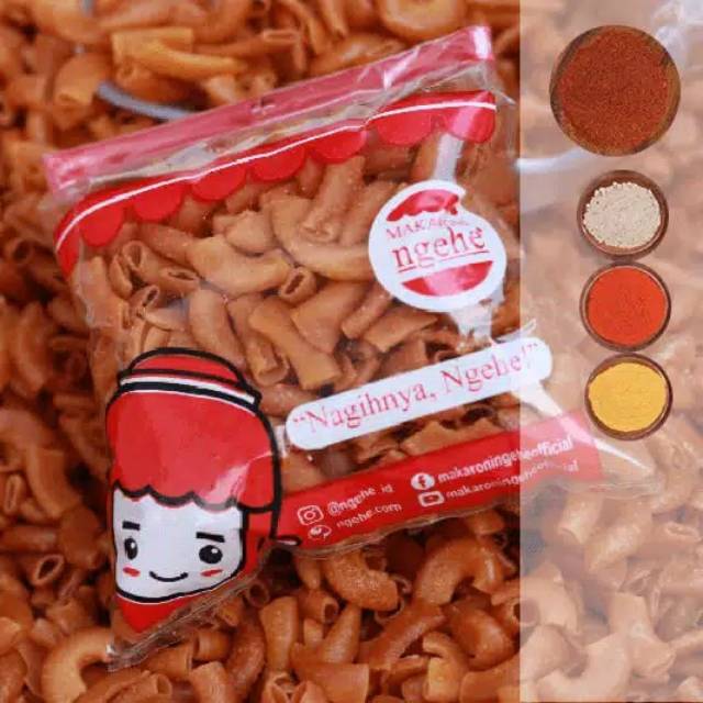 

MAKARONI NGEHE RASA PEDAS ASIN ORIGINAL GRANDE SEMARANG (GROSIR)