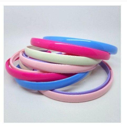 Bando Polos Marcella Warna Dan Hitam 1,5 cm Tebal Bahan Plastik Doff