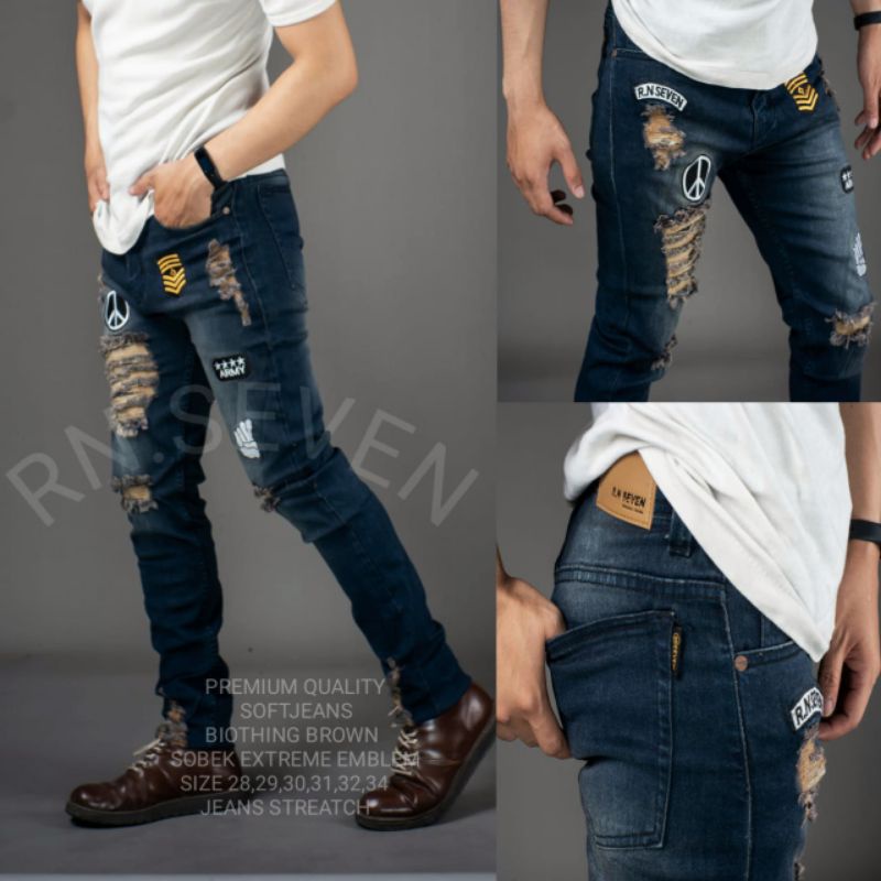 JEANS SOBEK EMLAM/CELANA SKINY/CELANA SLIMFIT