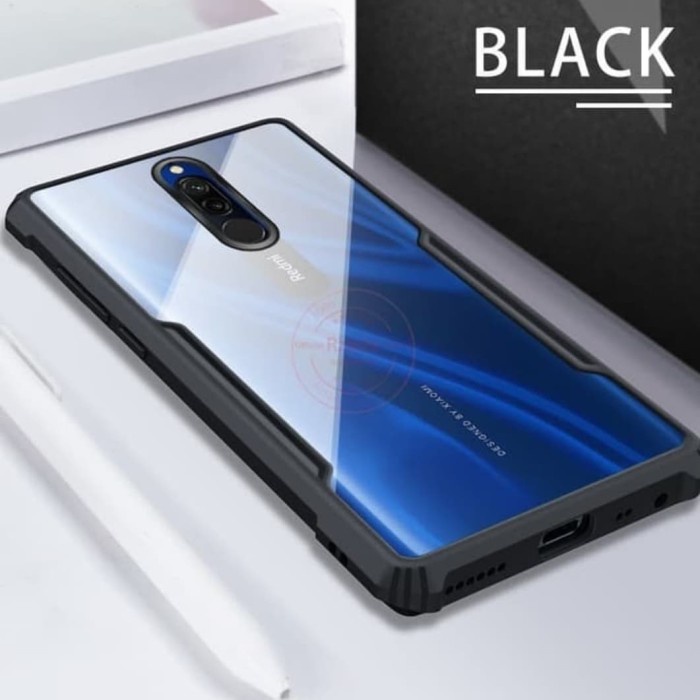 S/P- CASING Case Xiaomi Redmi 8A Pro Shockproof Armor Transparent Premium Hardcase CASE SP