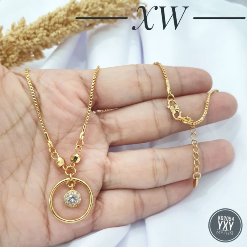 Kalung Koye Yaxiya Warna Gold K02054
