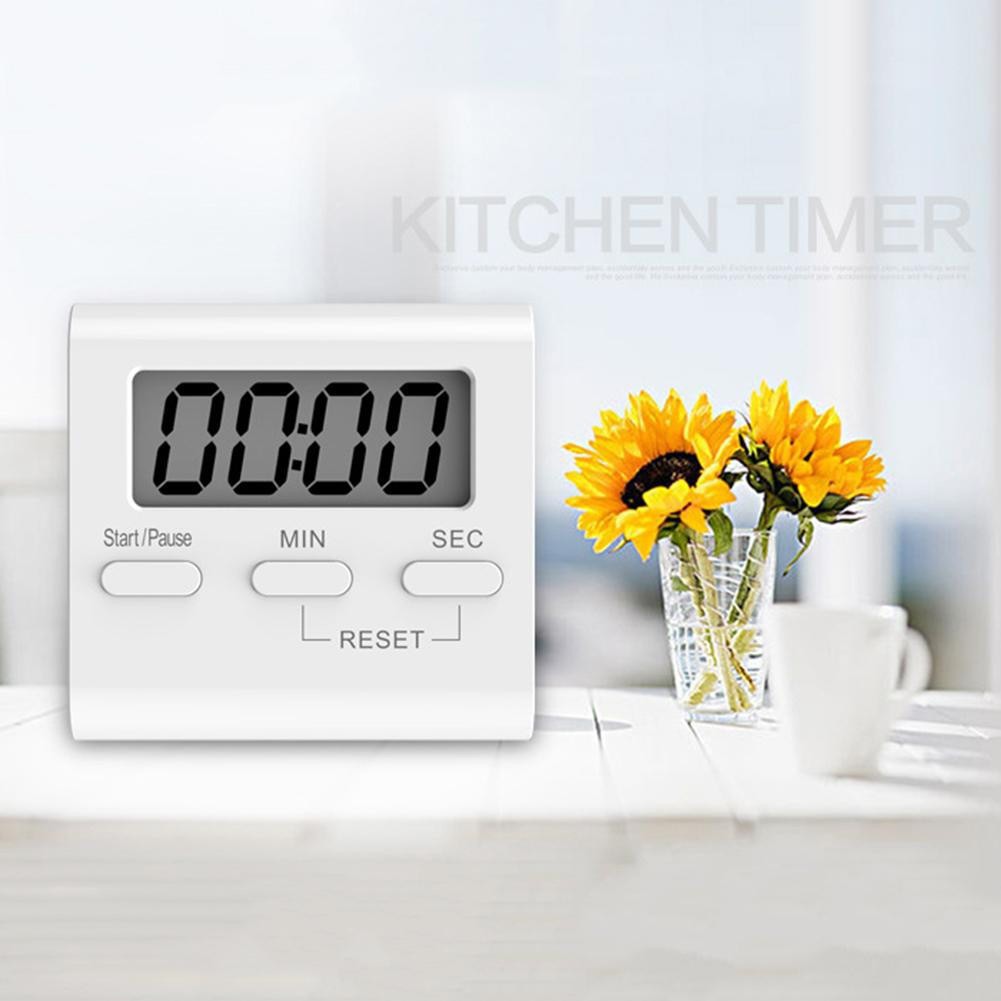 Timer Masak Dapur Countdown Digital Alarm Clock alat pengukur waktu masak