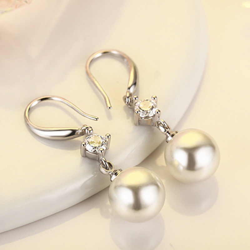 50 buah desain perak Italia 925 anting-anting wanita asli Korea fashion perhiasan anting[tidak mudah luntur] [tidak alergi]-40