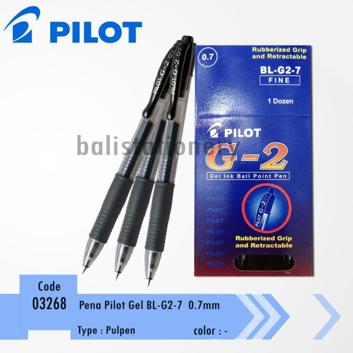 

PROMO Pena Pilot Gel BL-G2-7 0.7mm - Biru