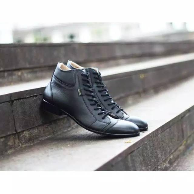 SEPATU PRIA PANTOFEL KULIT KERJA KANTOR FORMAL PESTA IMPORT CEVANY tomshop