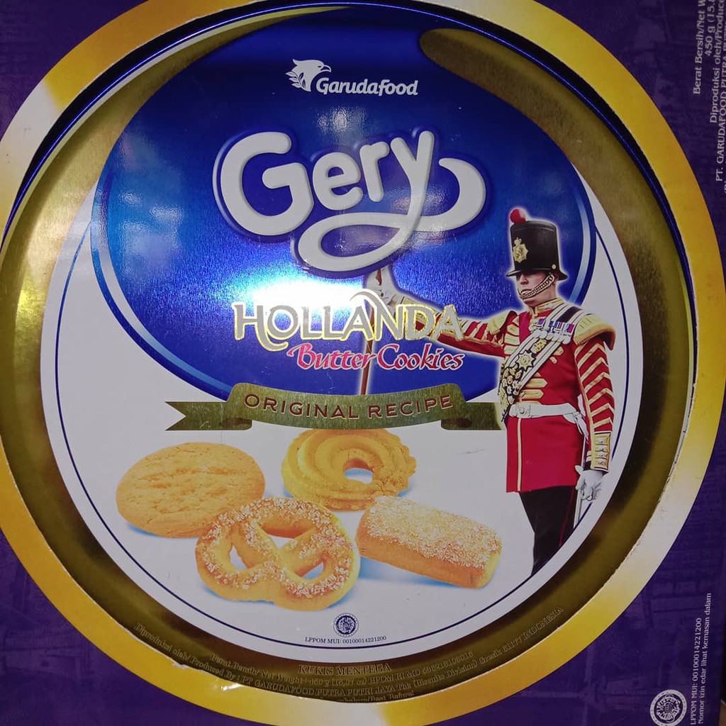 

Gery Hollanda butter coockies
