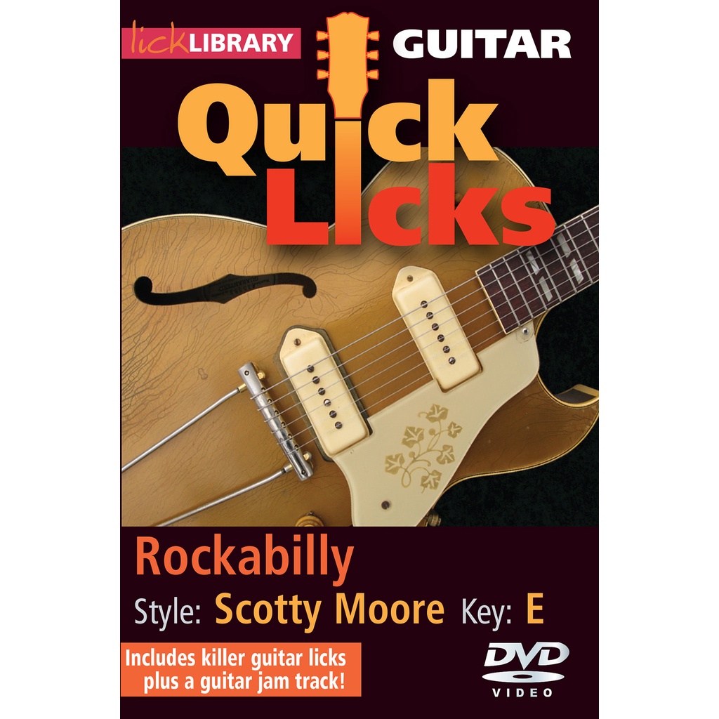 Tutorial Gitar Quick Licks Rockabilly Scooty Moore Style