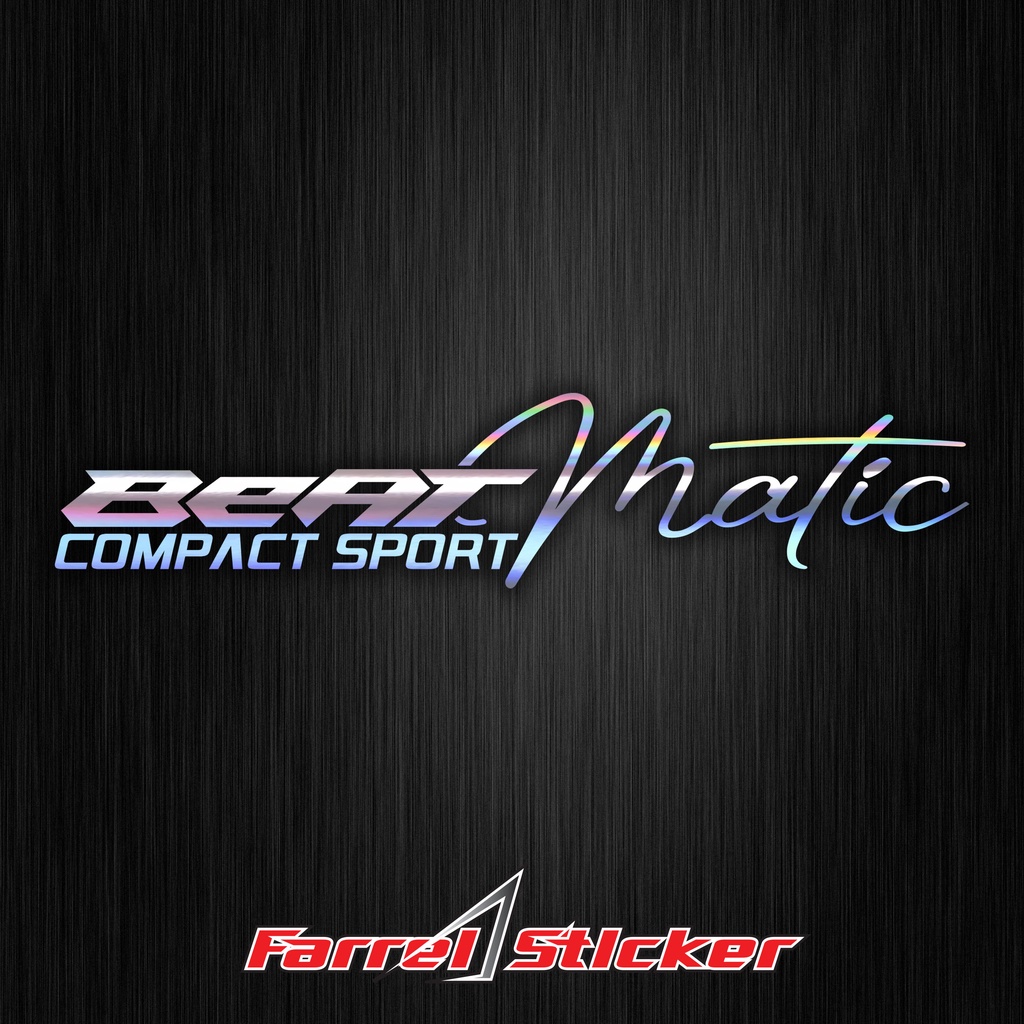 STIKER BEAT MATIC STICKER BEAT MATIC COMPACT SPORT