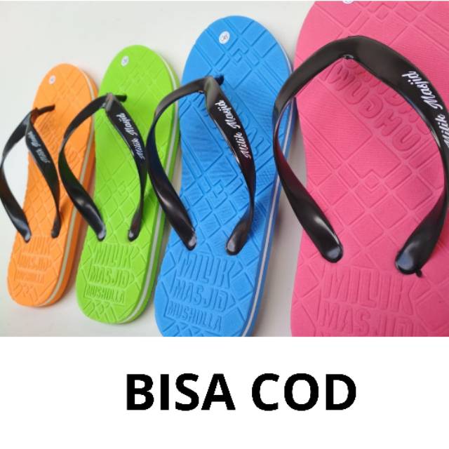 (BISA COD) Paket 20 pasang Sandal Wudhu