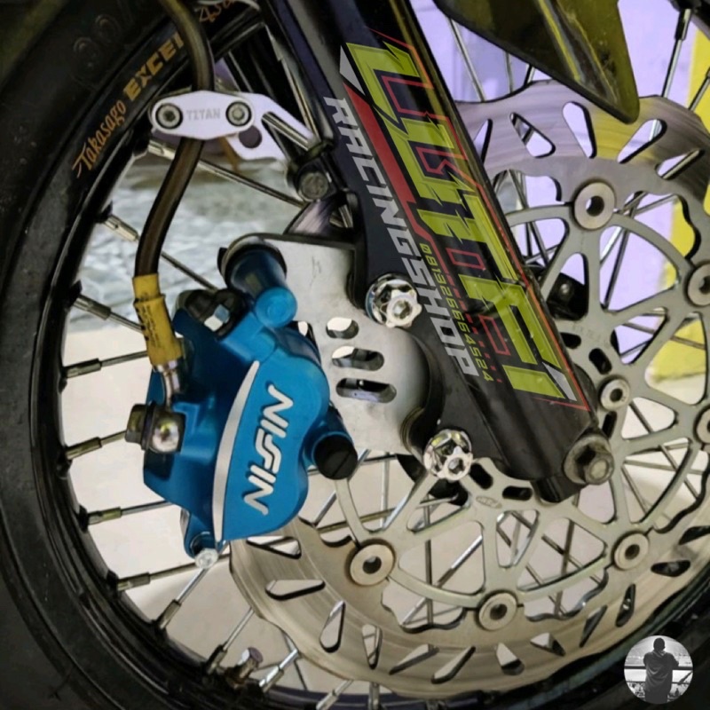 Breket kaliper depan Kusus RCB/NIZIN SAMURAI Rx king vixsen fiz R mx new mx king-5