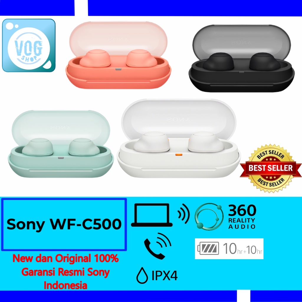 Sony WF-C500 Truly Wireless Earphone - Sony WFC500 TWS Headphones