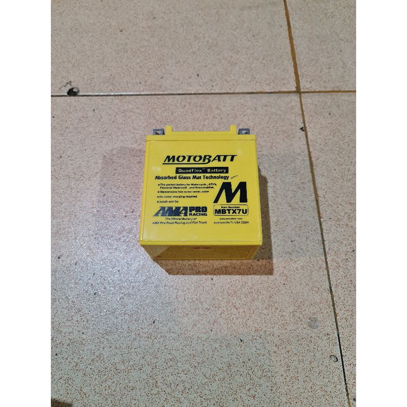 Aki Motobatt MBTX7U R25 MT25 Xmax250