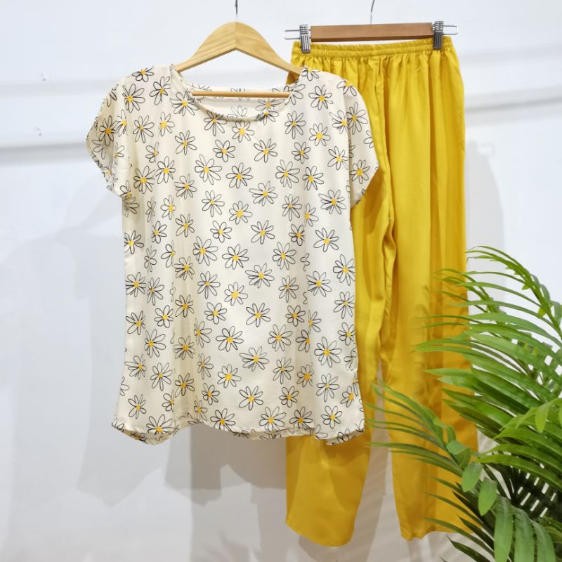 BABYDOLL RAYON PANJANG| BABYDOLL MURAH | BAJU RUMAHAN-Panjang 47