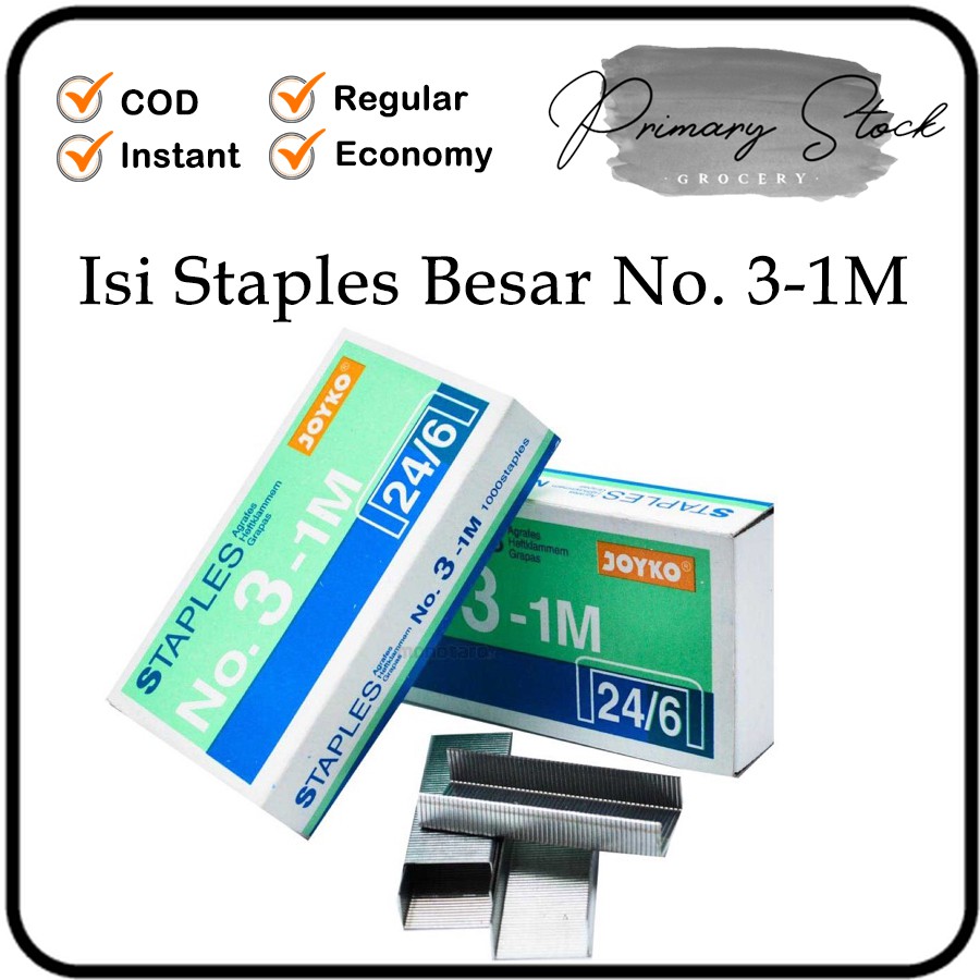 

Isi Staples Besar Stapler Joyko No.3-1M