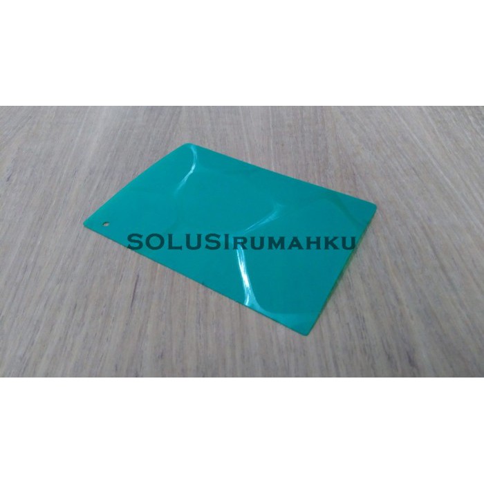 50 cm Plastik Fiber Pagar Motif Batu Hijau Plat Tutup Penutup Pagar SRNew2006