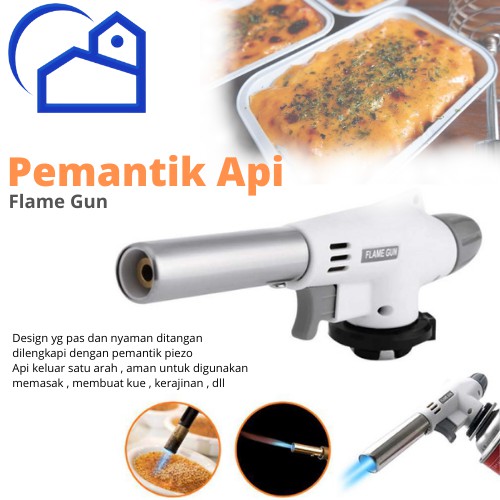 Pemantik Api Flame Gun / Portable Gas Torch / Blow Torch 10093