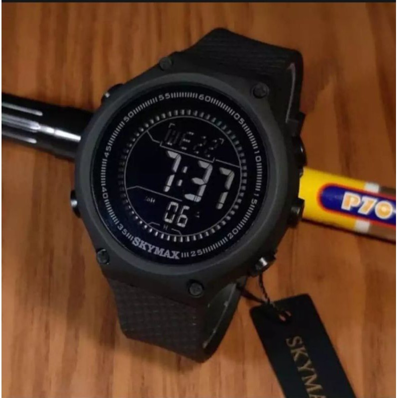 SKYMAX ( waterproof)Original jam sport digital terbaru ANTI AIR/BISA UNTUK RENANG Jam tangan pria terkeren