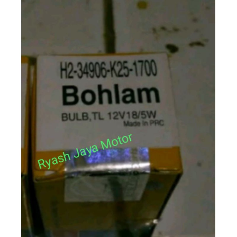 Bohlam stop/rem All type bebek/matic honda/yamaha/suzuki