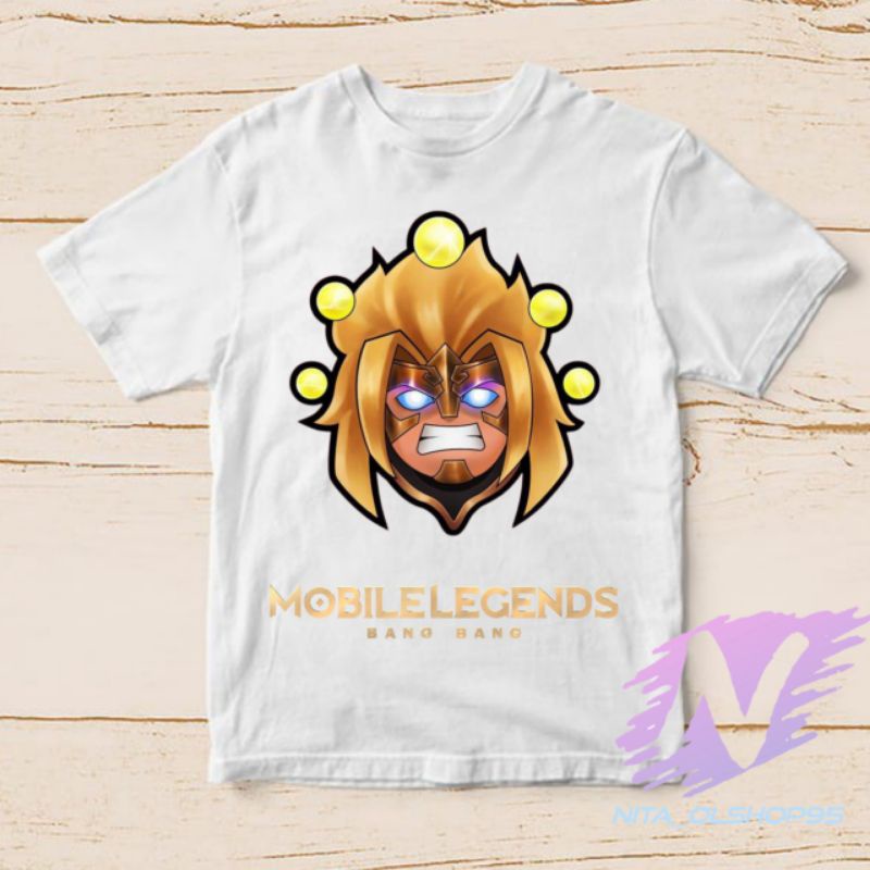 kaos anak baju anak mobile legends hero badang lucu