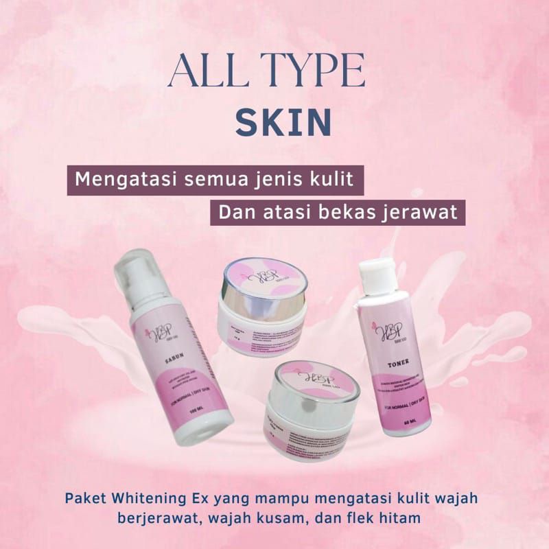 HBP WHITENING EXPRES PLATINUM SKINCARE 100% ORIGINAL