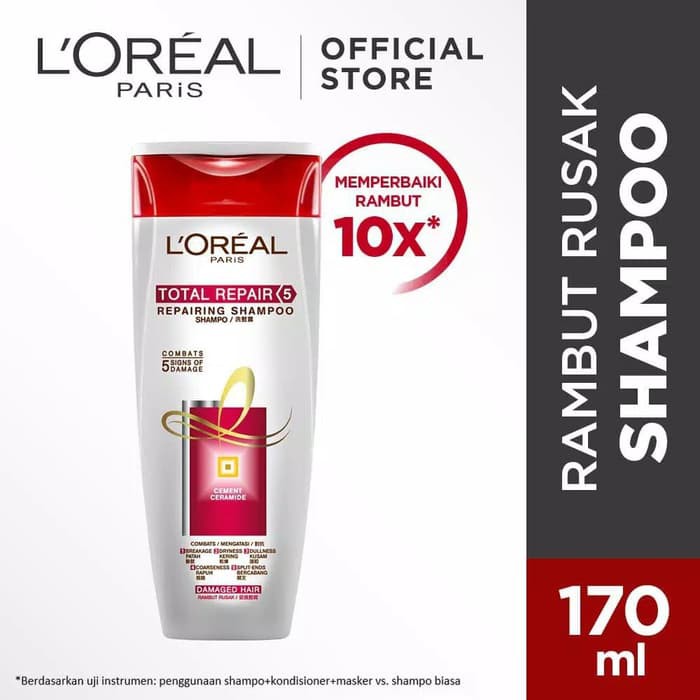 Loreal Paris Total Repair 5 Shampoo 170ml