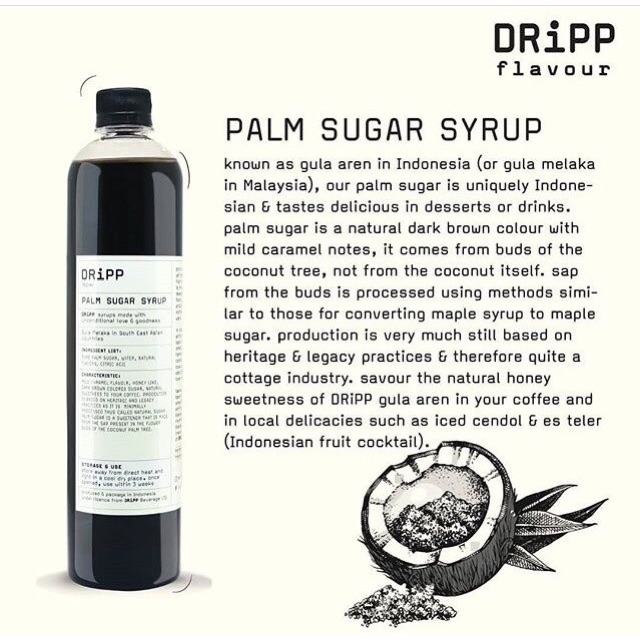 

DRiPP Palm Sugar / Brown Sugar syrup / sirup gula jawa / gula aren