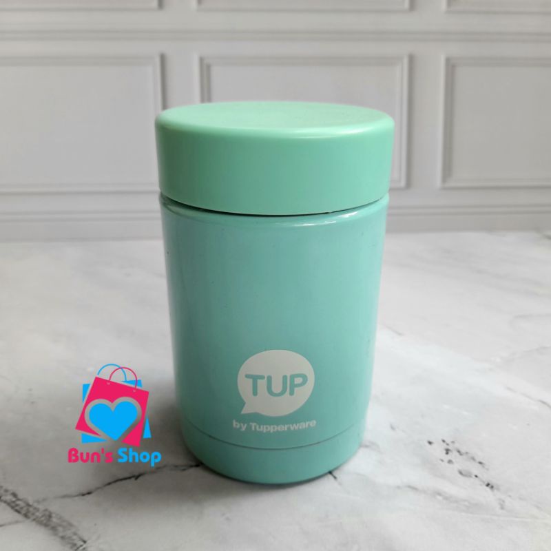 PRELOVED Mini Thermal Flask Tupperware (Termos makan minum/MPASI/termos kopi)