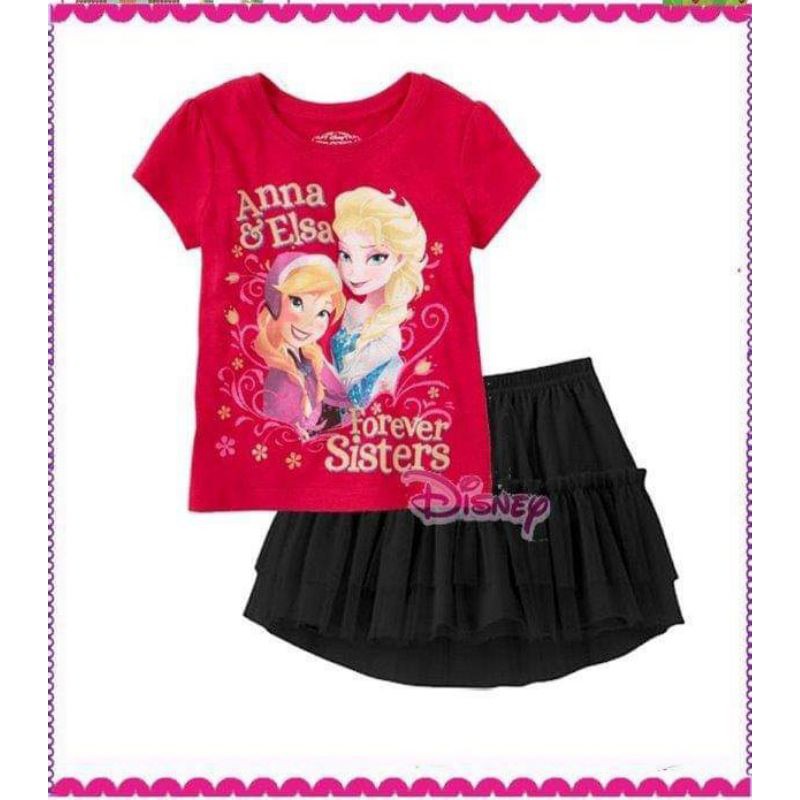 Stelan Rok Elsa Frozen Pink Fanta
