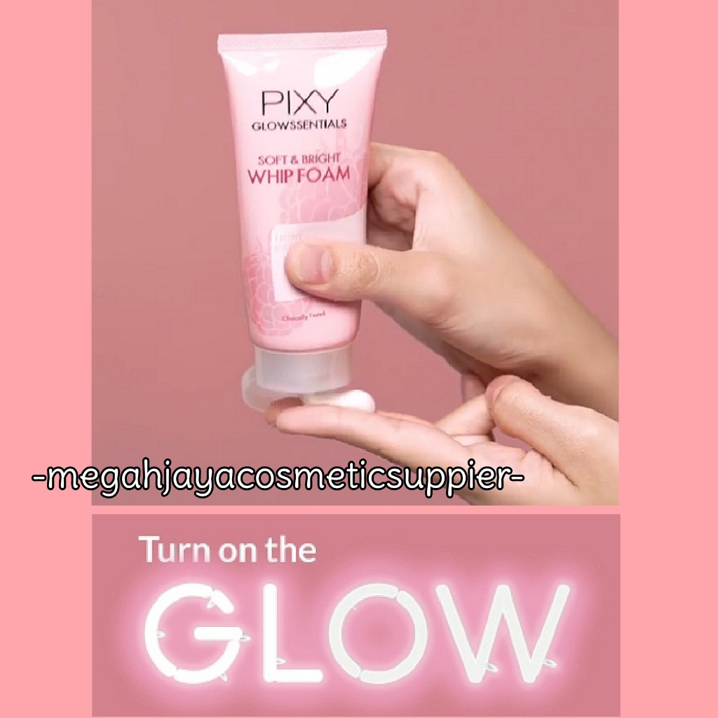 PIXY GLOWSSENTIALS SOFT &amp; BRIGHT WHIP FOAM 60 GR @MJ