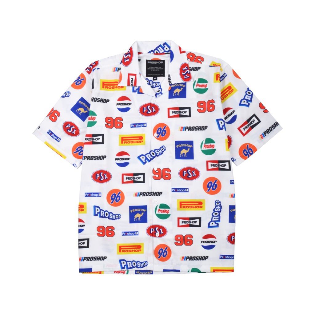 Proshop | Advert White S Shirt | Kemeja Pria Kemeja Distro | Putih
