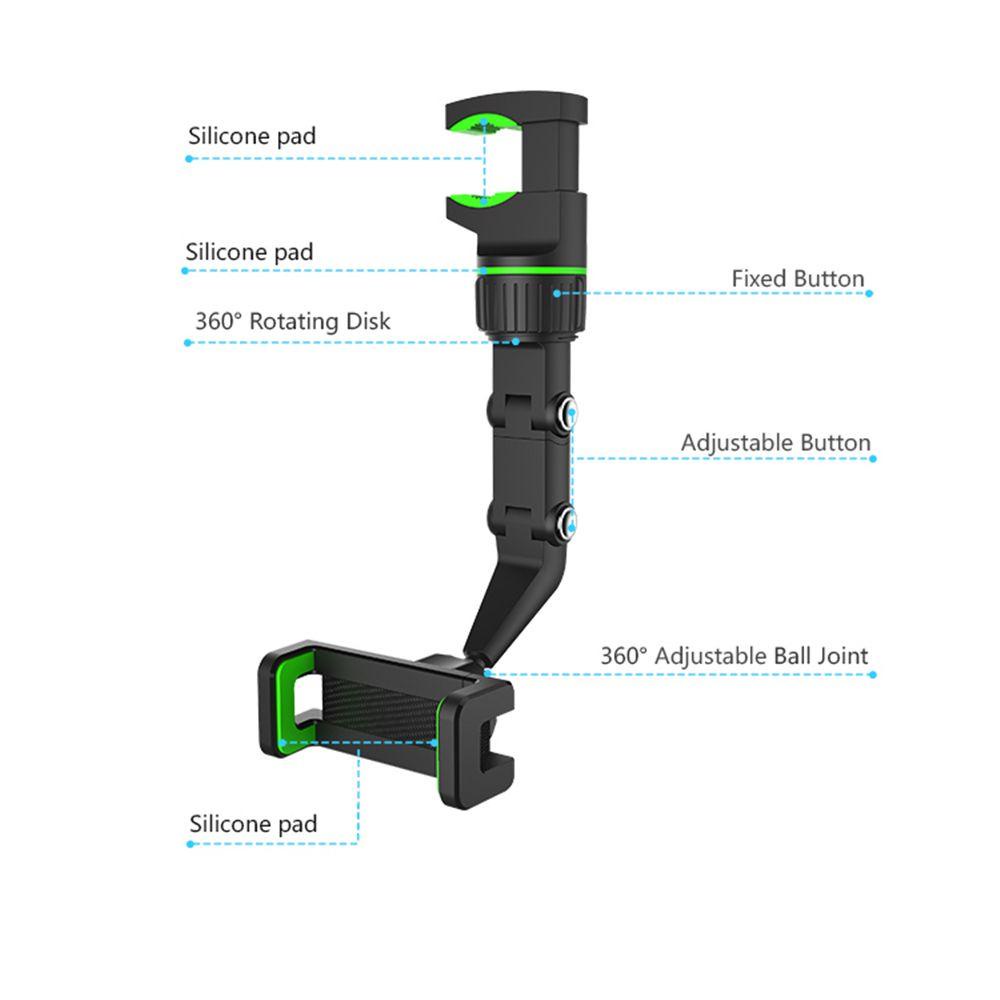 Holder Hp Populer360° Dudukan Rotasi Dudukan Adjustable