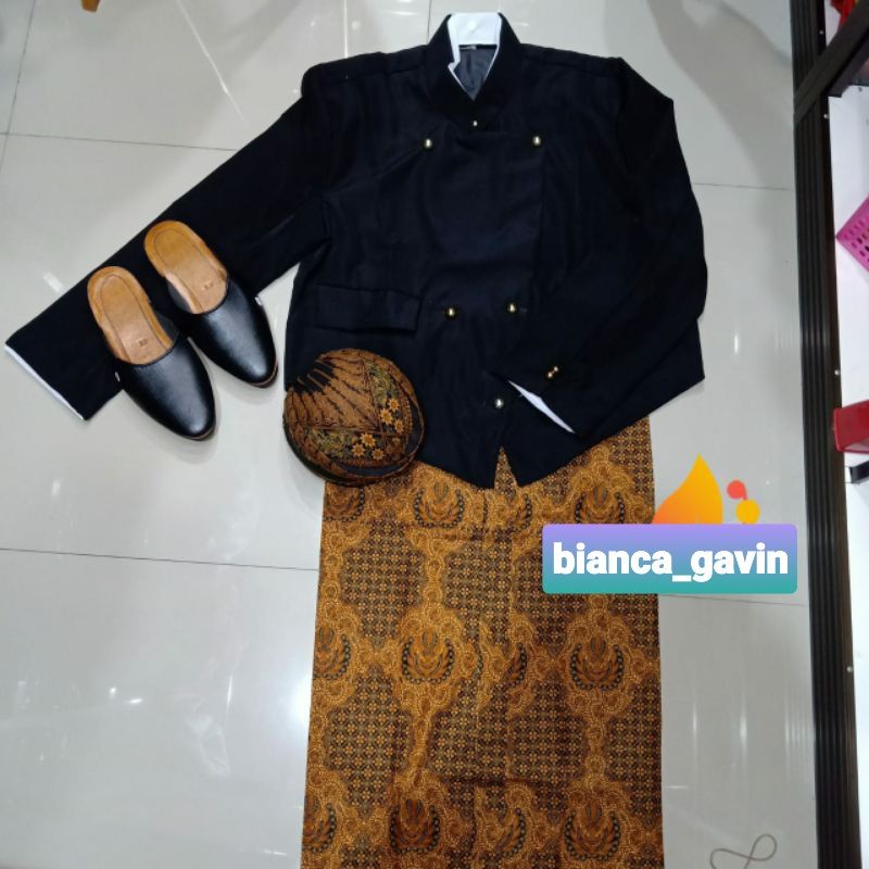 Set Baju Adat Jawa Pria/ Baju Among/ Prewed Jawa