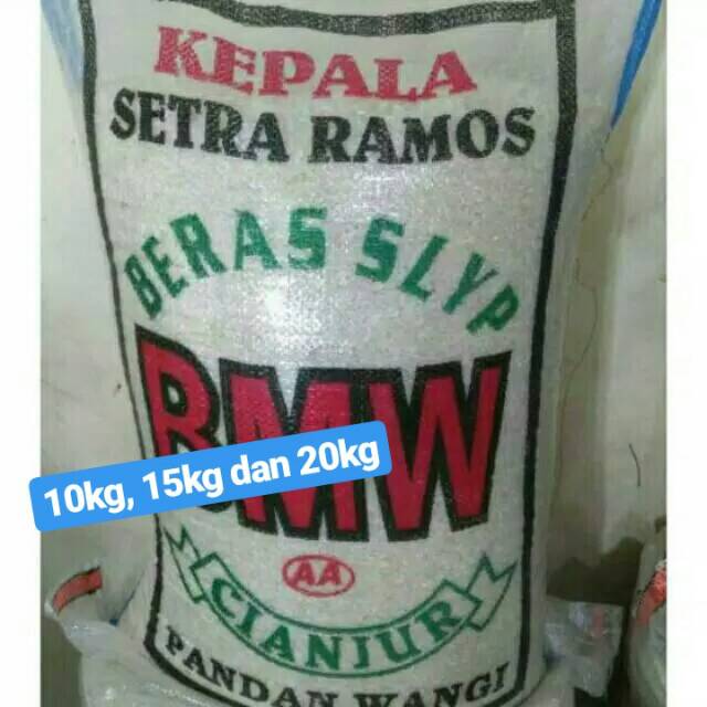 

Beras Bmw Cianjur 5Kg, 10Kg, 15Kg Dan 20Kg