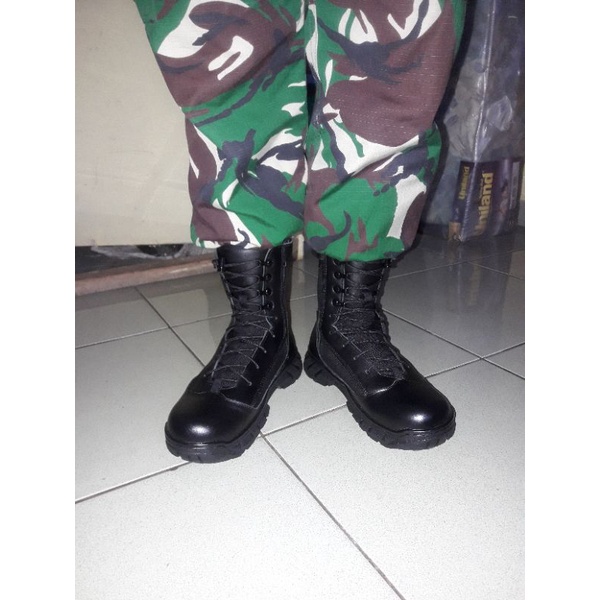 sepatu pdl jatah polri ori