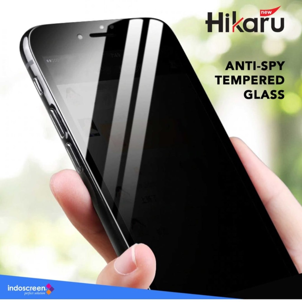 PRIVACY Tempered glass iPhone 12 MINI 5.4inch HIKARU anti-spy