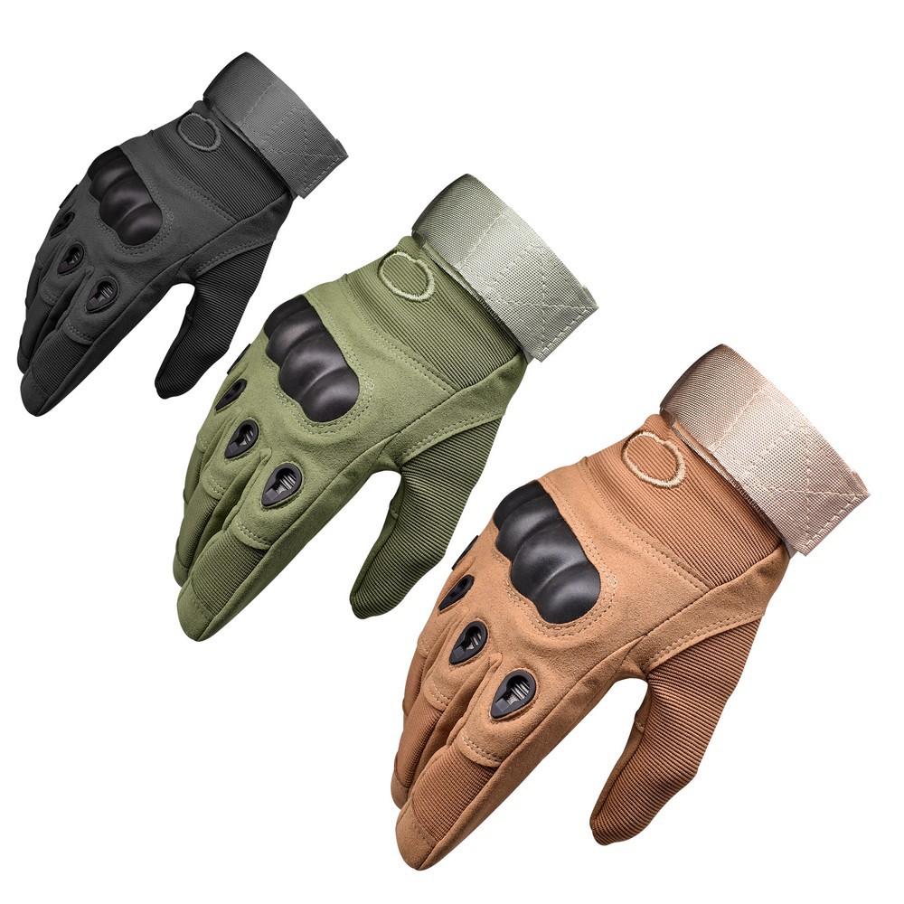 Sarung Tangan Sepeda Motor Gloves Full Finger Outdoor Aksesoris Motor Sarung Tangan Pria