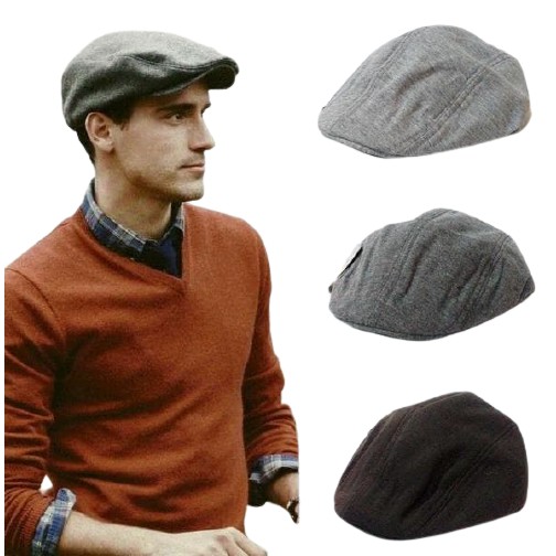 Topi Flat Cap / Topi Beret Pria dan Wanita