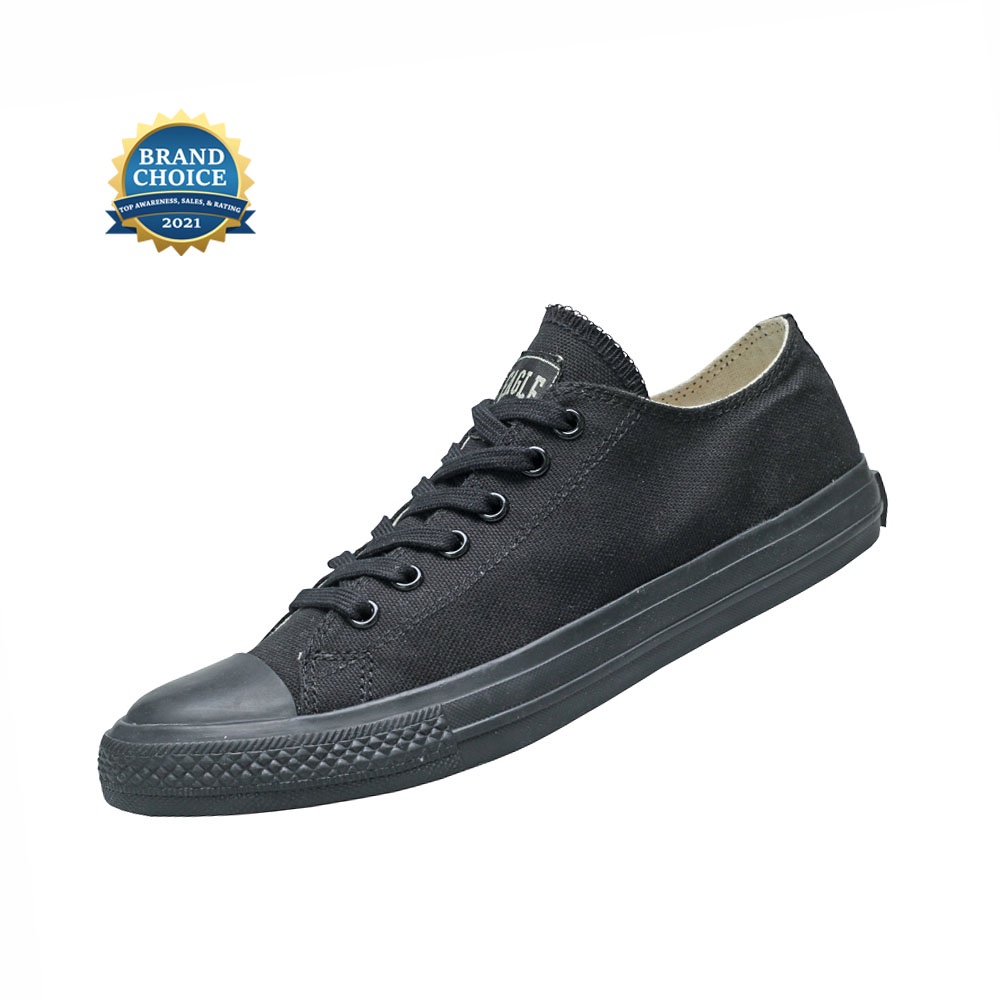 Eagle Johnson Sepatu Casual Shoes - Full Black