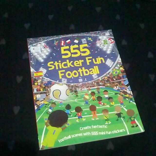 

555 sticker fun footbal