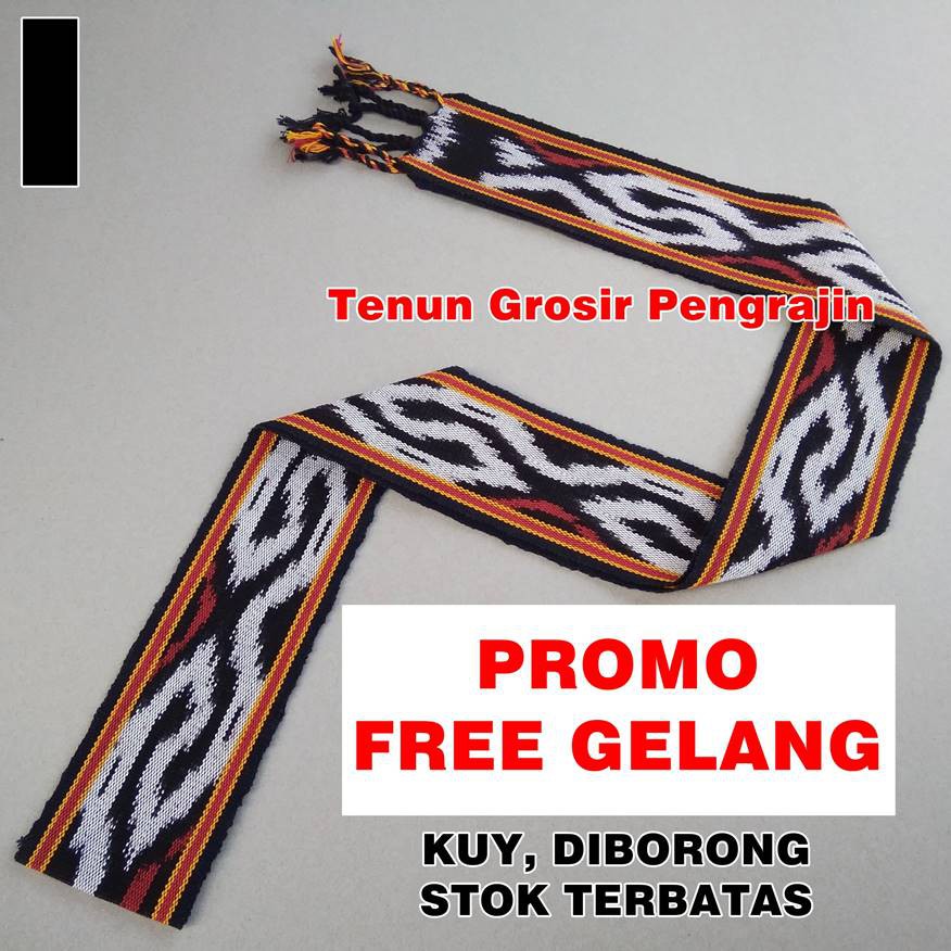 Ikat Kepala Tenun Etnik Motif Dayak Kalimantan Toraja Sumba Lombok Kain PROMO TERMURAH