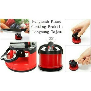 Pengasah Pisau/Asahan Pisau Cleva Knife Sharpener With Suction Pad