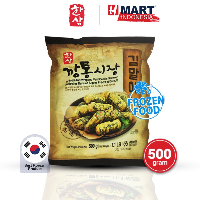 

Gimmari Original - Korean Deep Fried Seaweed Roll Original 500g