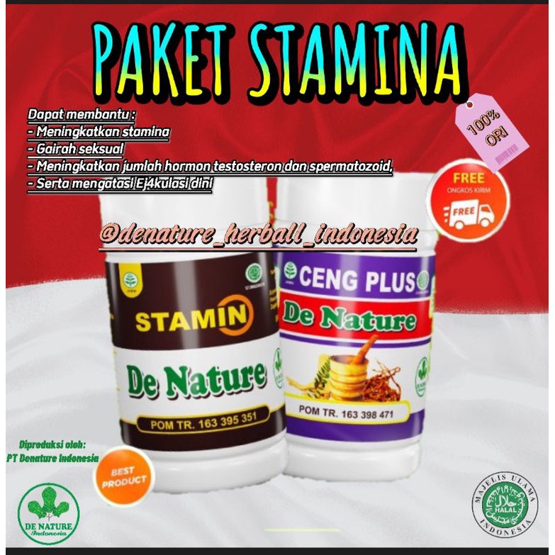 Ceng Plus & Stamin De Nature Khasiat PENAMBAHAN DUSARI, Menyuburkan Sperma