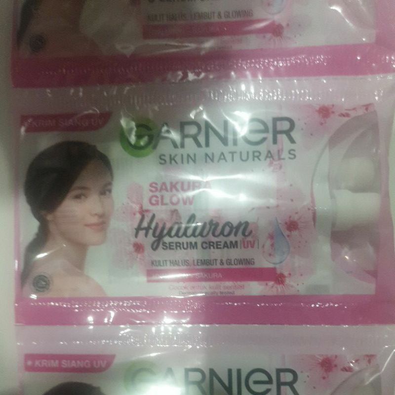 Garnier sakura cream 1 renteng