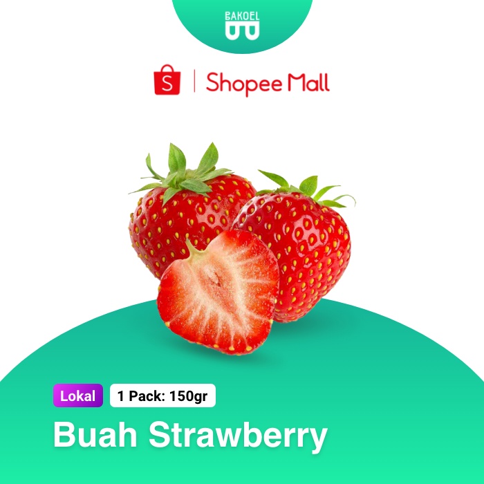 

Buah Strawberry Segar (Harga Per Pack) - Bakoel Sayur Online / stroberi
