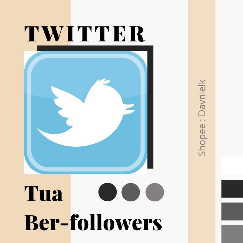 AKUN X TUA TWITTER BER-FOLLOWERS. [ CEK VARIASI ]