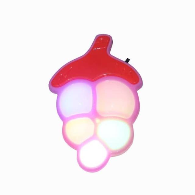 Lampu Tidur Mini Night Light LED Anggur