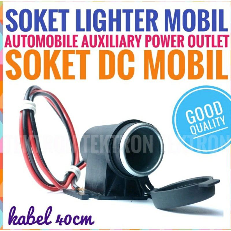 Socket lighter mobil socket USB charger mobil motor universal outlet socket DC lighter USB
