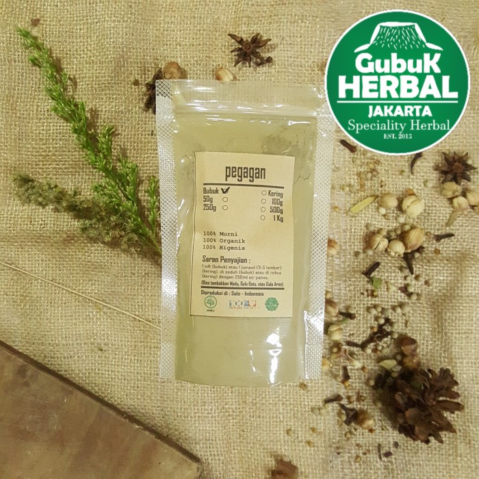 

PEGAGAN BUBUK 100Gr - Centella Asiatica - BAHAN MASKER - MINUM - MURNI TANPA GULA - BUBUK HALUS