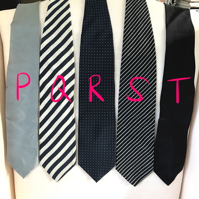 Original "GIORGIO ARMANI" and "HUGO BOSS" Men's Tie. Dasi Pria Asli.